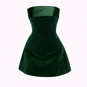 Velvet Doll Mini  Dress