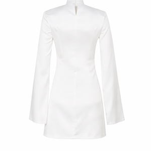 Monroe Satin Cape Mini Dress