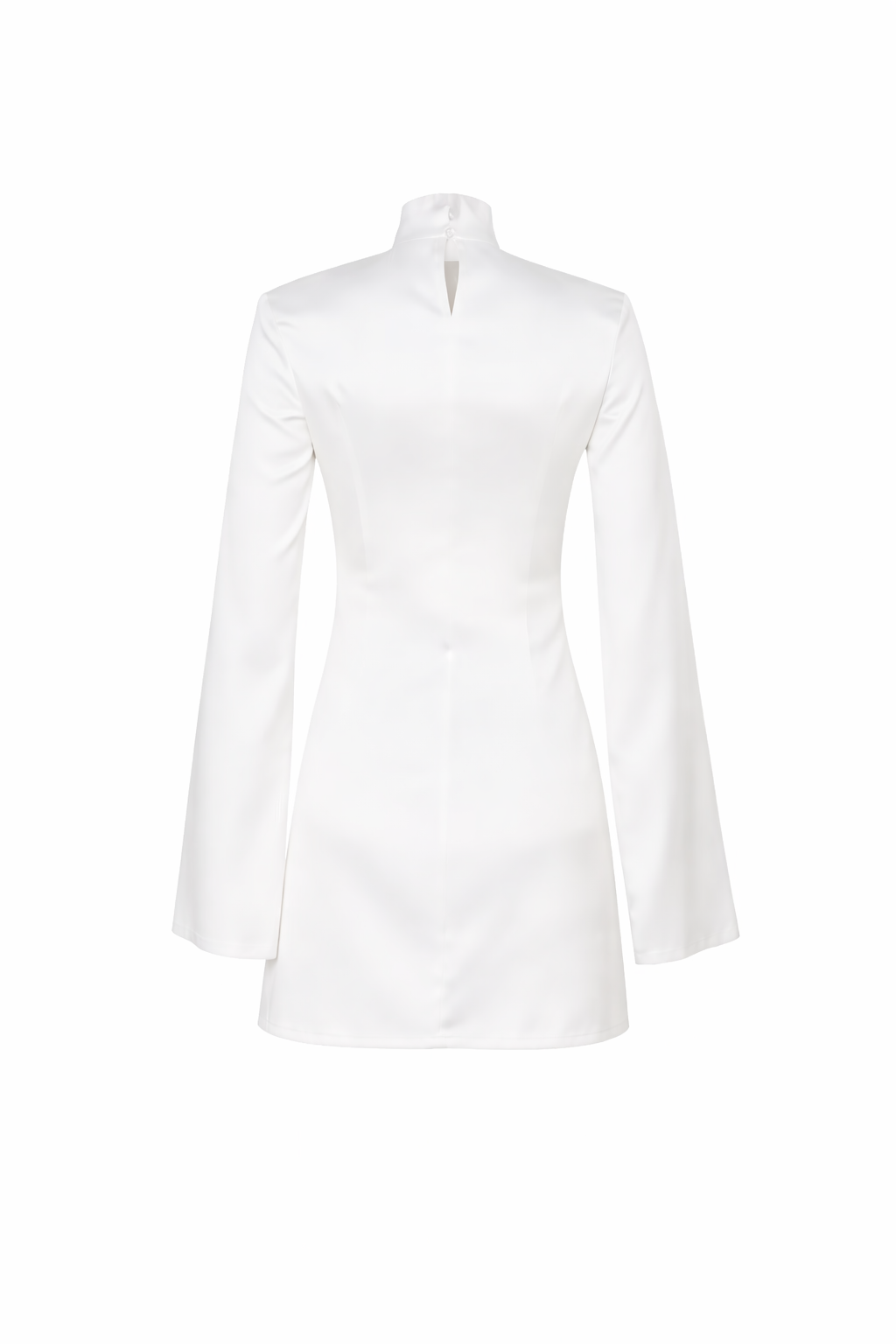 Monroe Satin Cape Mini Dress