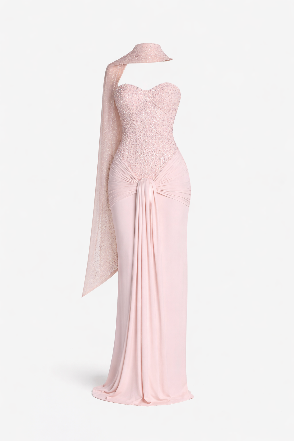 SERAPHINE DRESS — Strapless Corset Maxi
