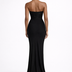 SERAPHINE DRESS — Strapless Corset Maxi