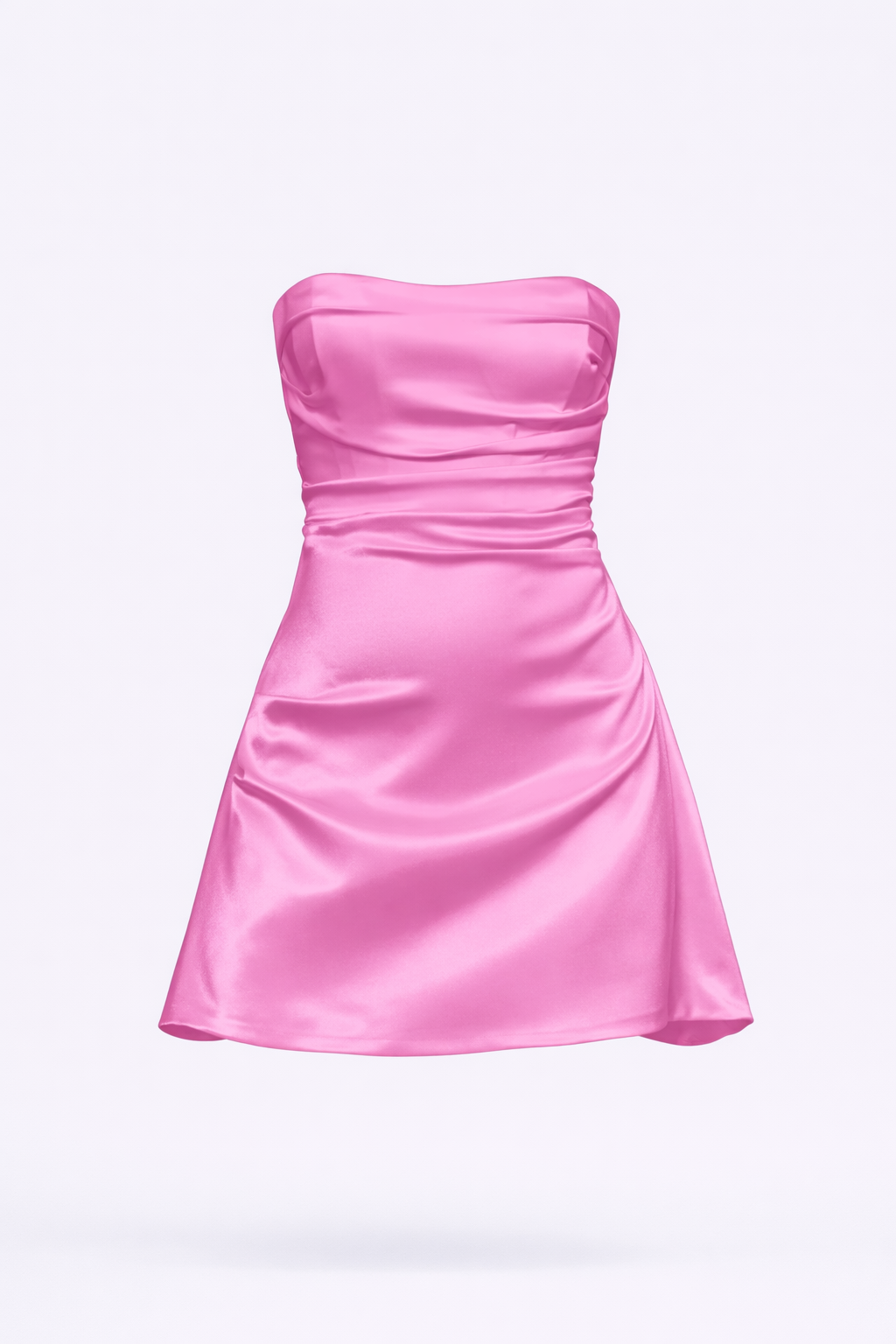 LUNA DRESS — Strapless Summer Mini