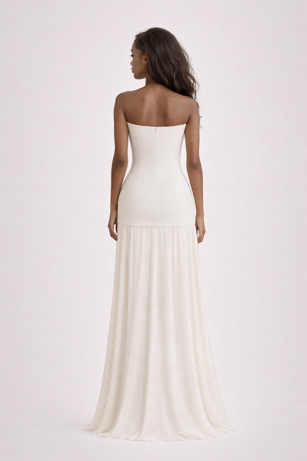 FLORENCE DRESS — Sleeveless Bodice with Pleated Maxi Skirt