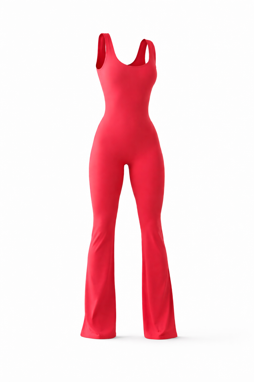 KAIA BODYSUIT — Seamless Sculpting Flare-Leg One-Piece