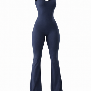 KAIA BODYSUIT — Seamless Sculpting Flare-Leg One-Piece