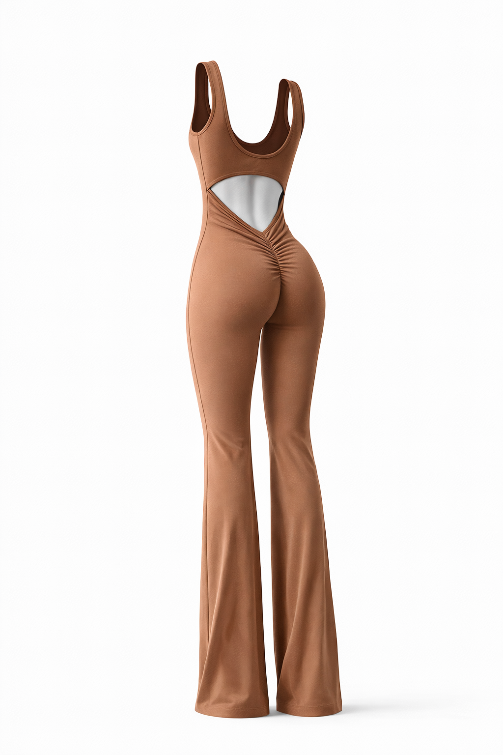 KAIA BODYSUIT — Seamless Sculpting Flare-Leg One-Piece