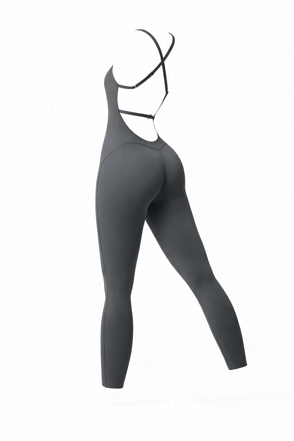 TALIA JUMPSUIT — Sculpting Cross-Back Performance One-Piece