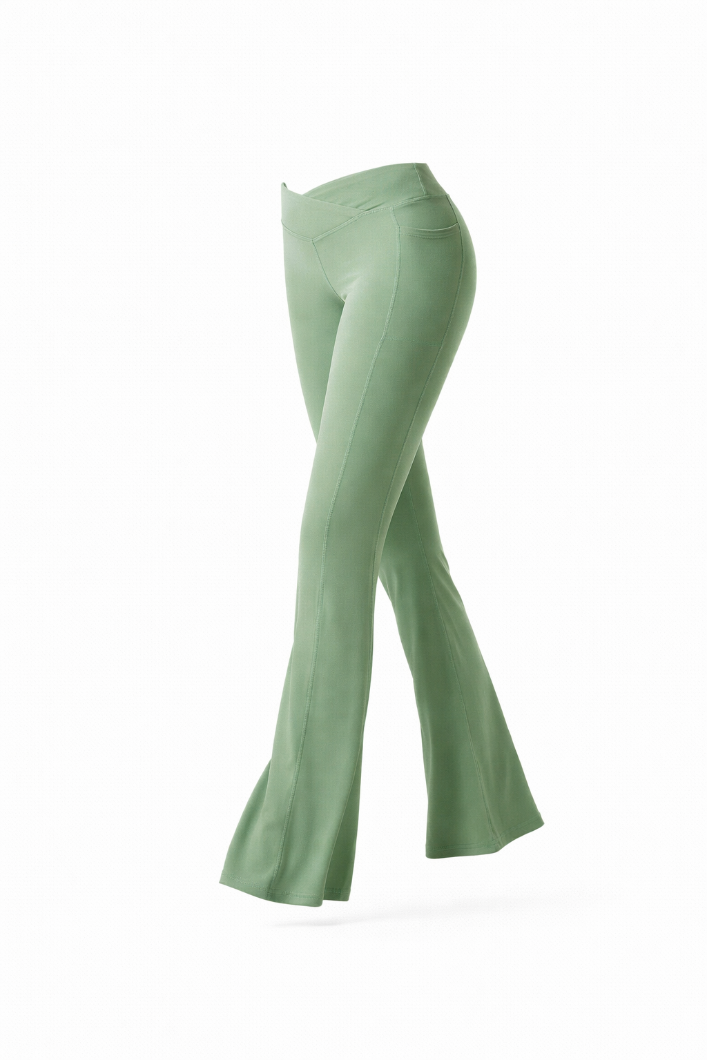 SIENNA FLARE LEGGINGS — Sculpting High-Waist Yoga Pant