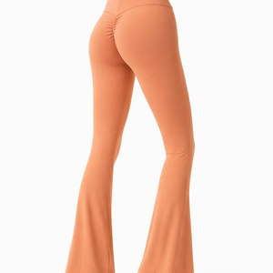 SIENNA FLARE LEGGINGS — Sculpting High-Waist Yoga Pant