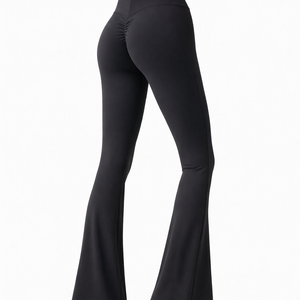 SIENNA FLARE LEGGINGS — Sculpting High-Waist Yoga Pant