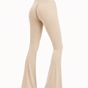 SIENNA FLARE LEGGINGS — Sculpting High-Waist Yoga Pant