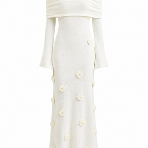 Strandkleid Damen Gestrickte Schwimmende Blumen Badeanzug Bluse