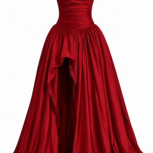 Damenmode Temperament Einfarbiges Trägerkleid