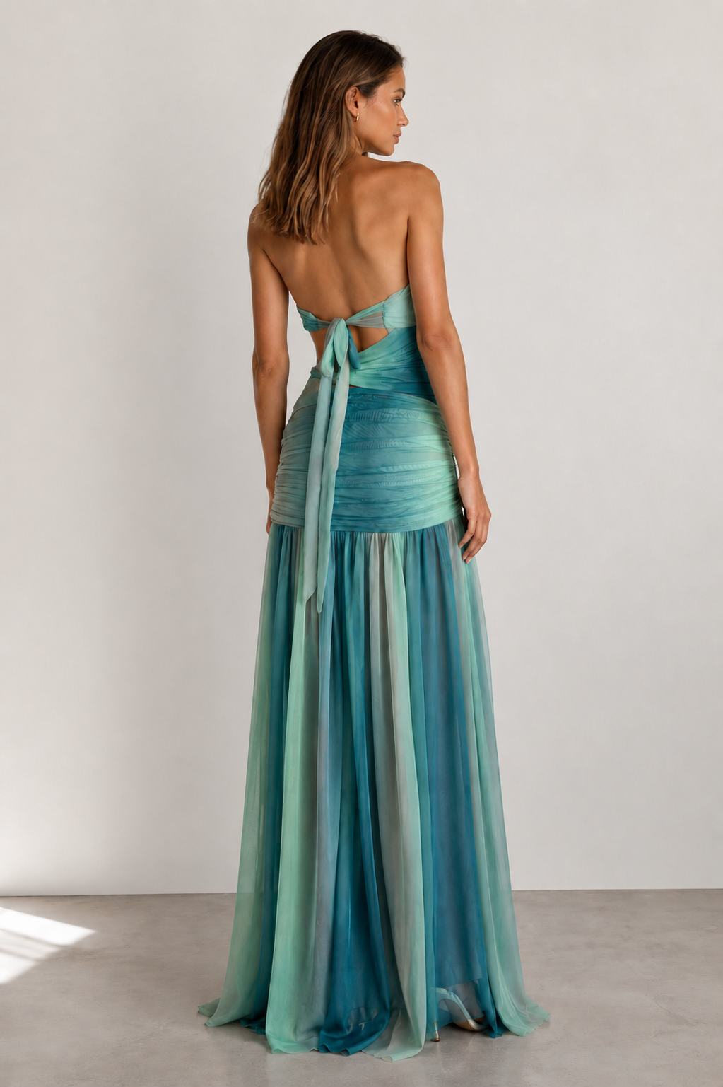 Solène Sunset Maxi Dress