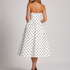 Colette Polka Dot Midi Dress