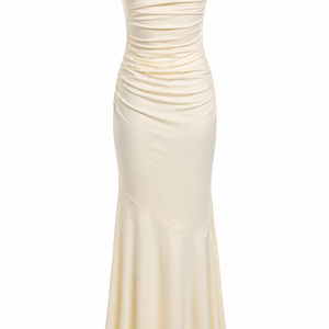AMÉLIE DRESS — Lace Corset Maxi Dress