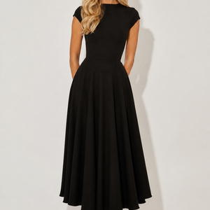 COLETTE DRESS — Patchwork Maxi Dress