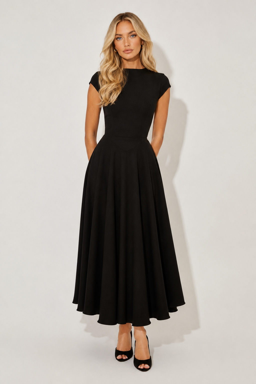 COLETTE DRESS — Patchwork Maxi Dress