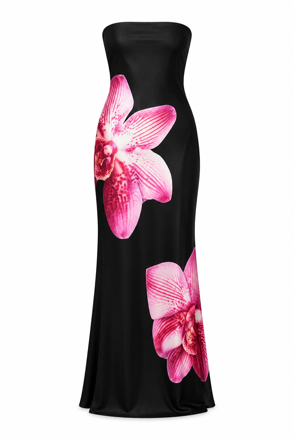Damen Schlauch-Top Hohl Rückenloses Kleid