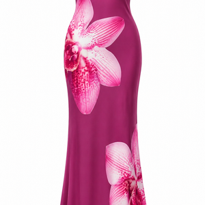 Damen Schlauch-Top Hohl Rückenloses Kleid