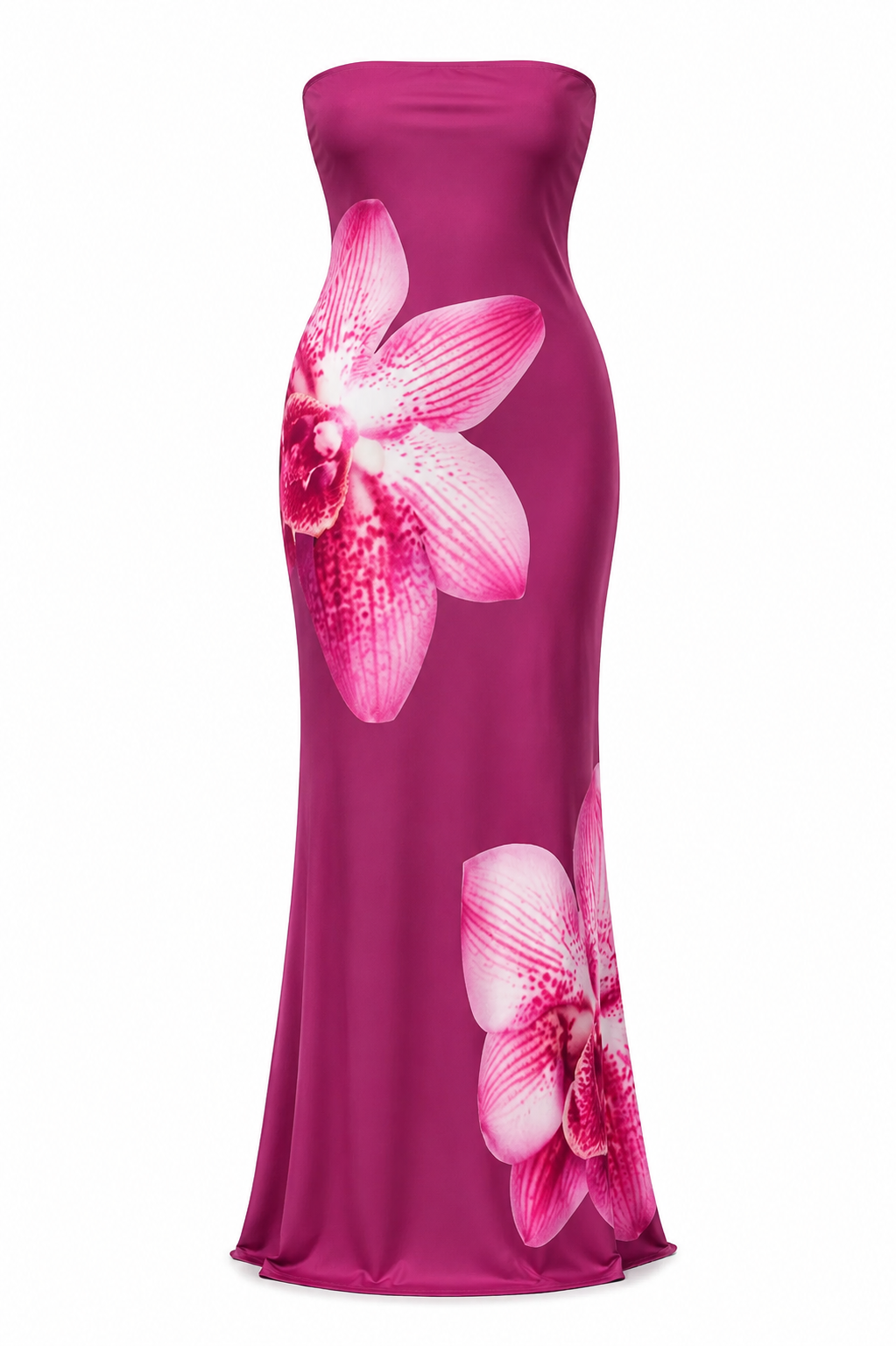 Damen Schlauch-Top Hohl Rückenloses Kleid