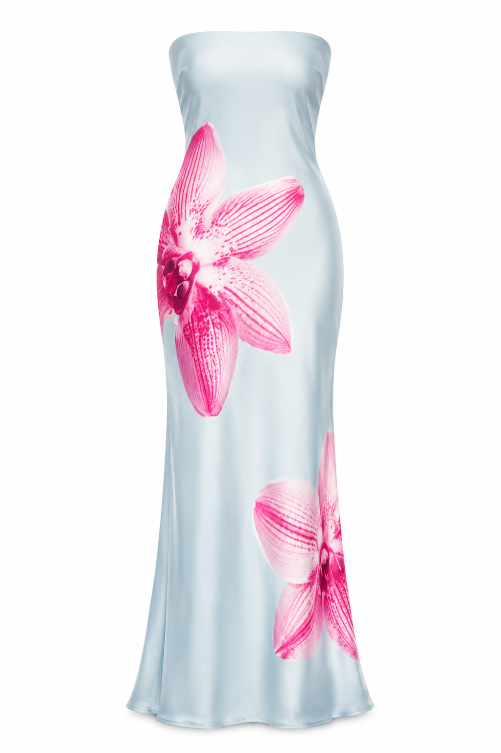 Damen Schlauch-Top Hohl Rückenloses Kleid