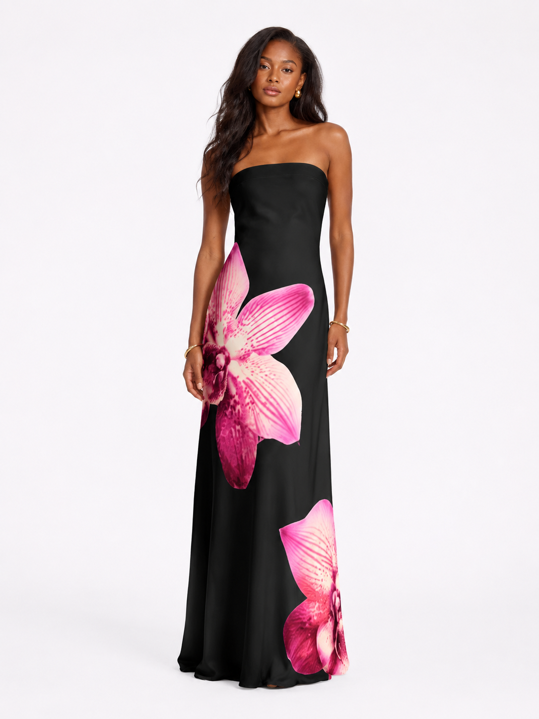 Damen Schlauch-Top Hohl Rückenloses Kleid