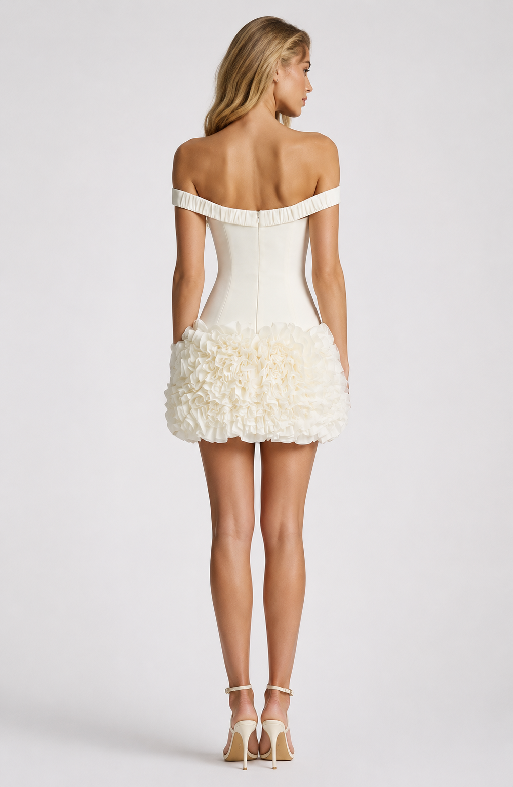 Calista Rosette Mini Dress