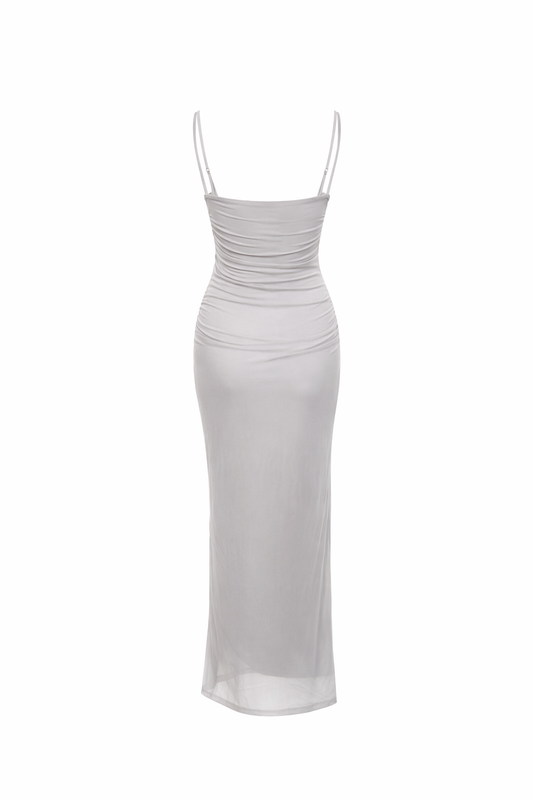 Elira Lace Trim Maxi Dress