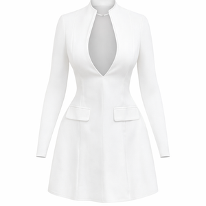 Amara Sculpted Mini Dress