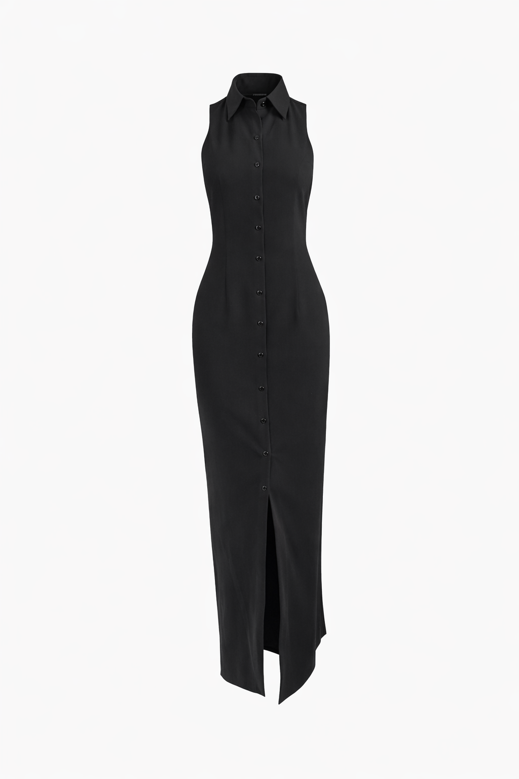 Mara Maßgeschneidertes Neckholder-Maxikleid