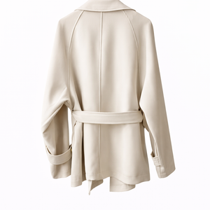 Elara Belted Short Trench