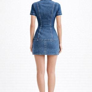 The Denim Mini Skirt