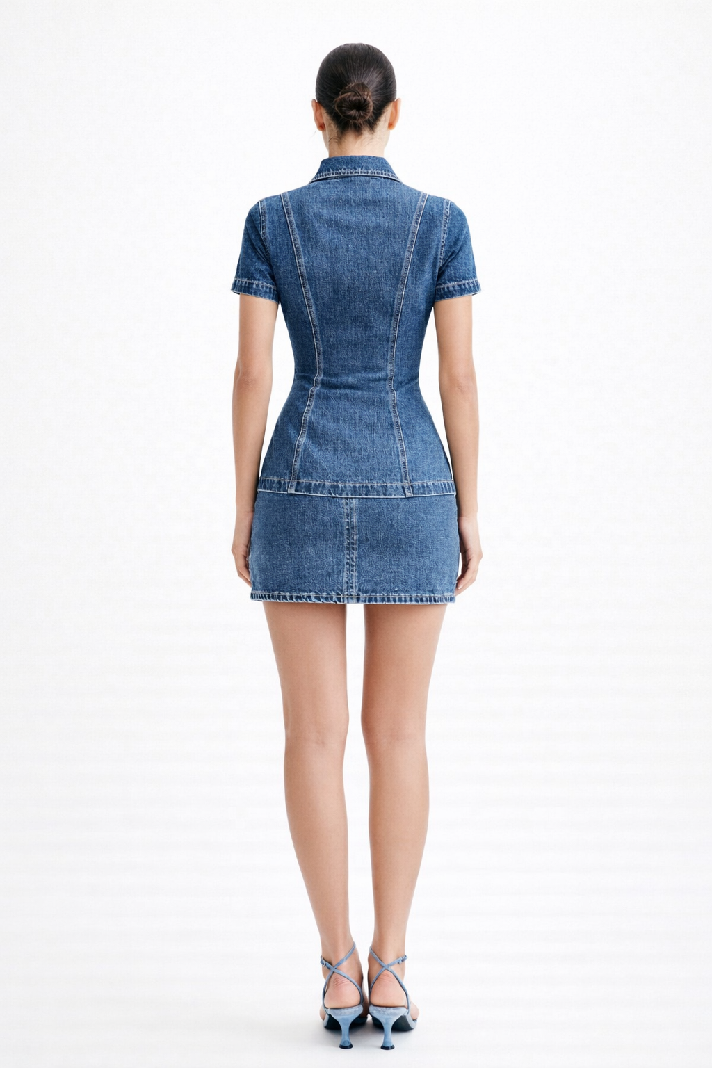 The Denim Mini Skirt