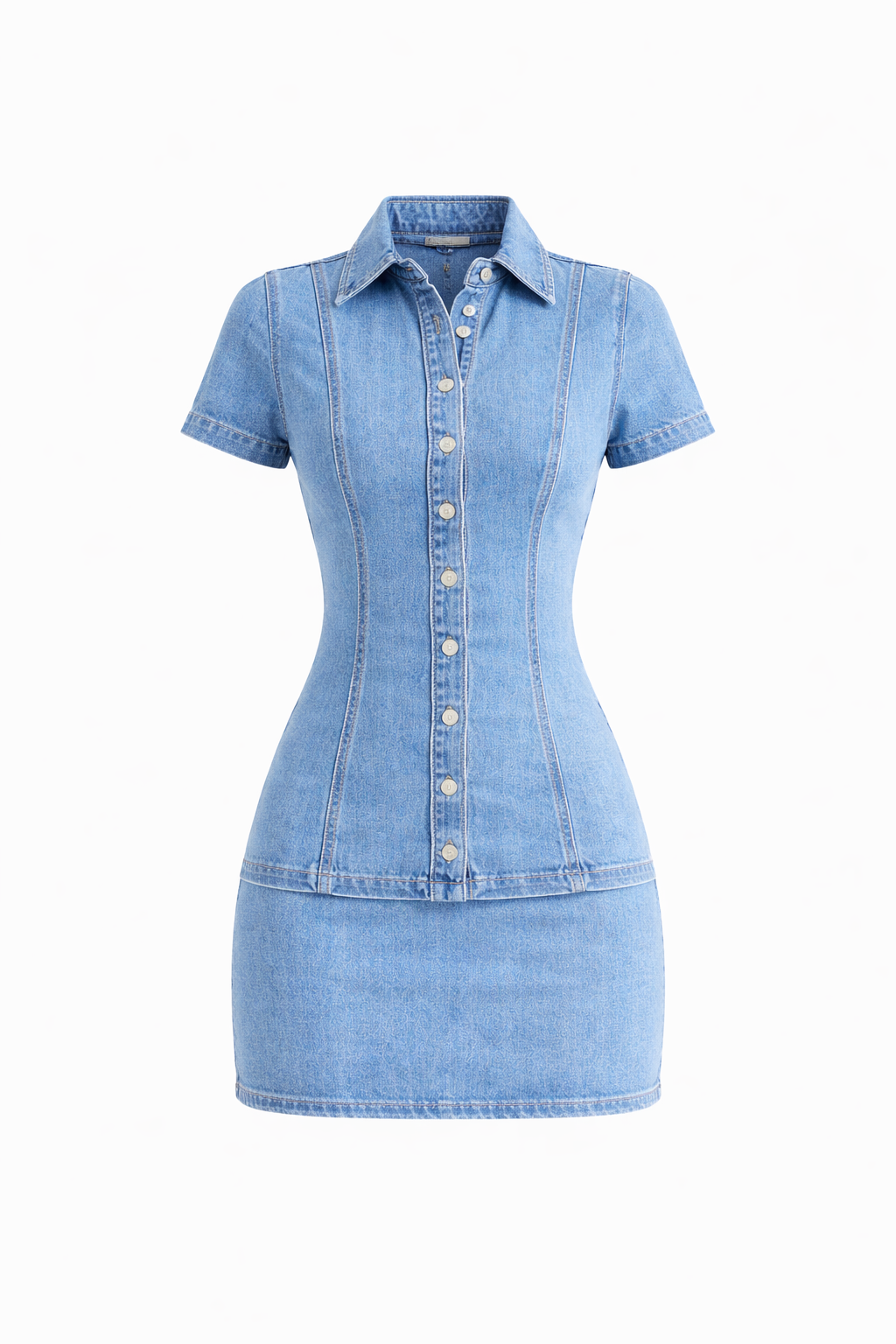 The Denim Mini Skirt