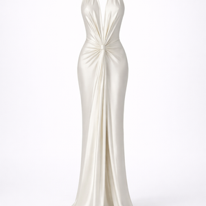 Selene Drape Halter Gown