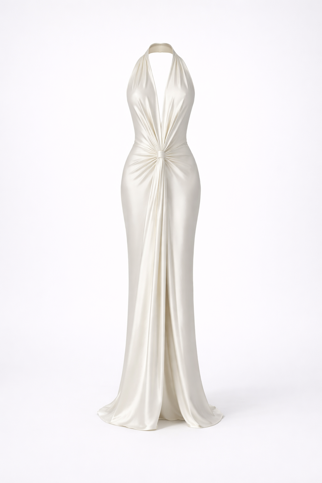 Selene Drape Halter Gown