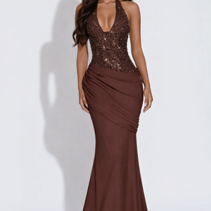 Celeste Corsagenkleid mit Drapierung