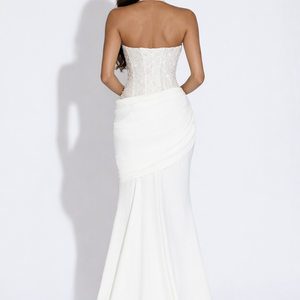 Celeste Corsagenkleid mit Drapierung