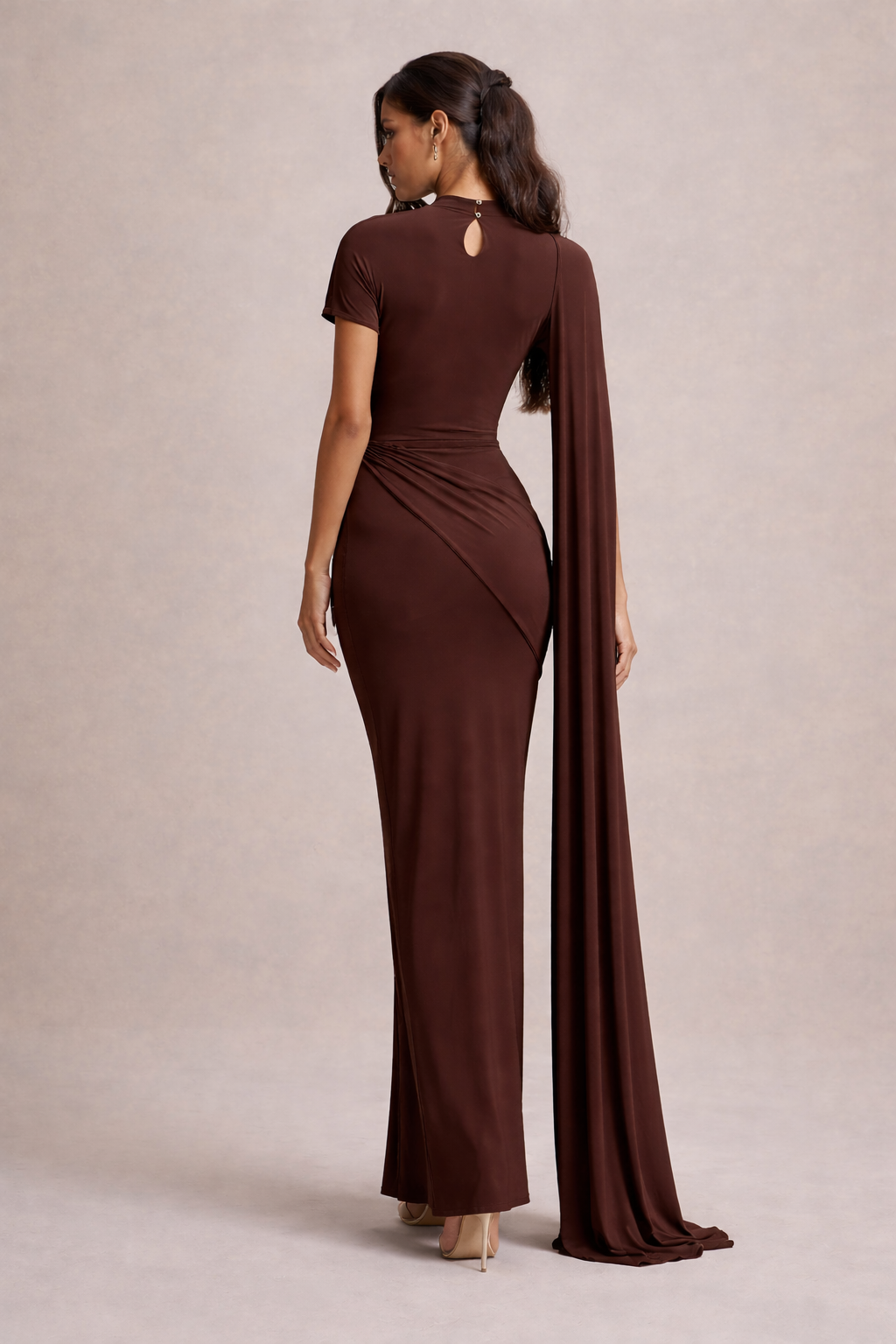 Aurelia Drape Gown