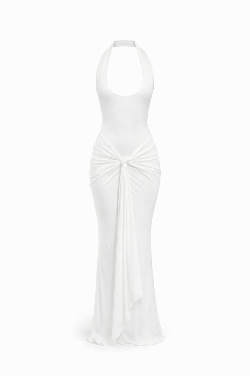 Riviera Drape Halter Maxi