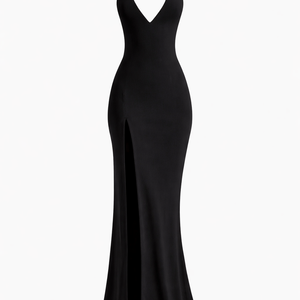Valeria Halter Split Gown