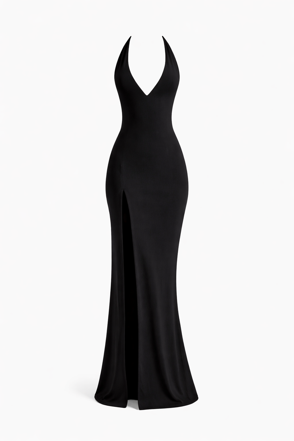 Valeria Halter Split Gown