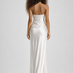 Serafina Silk Drape Dress