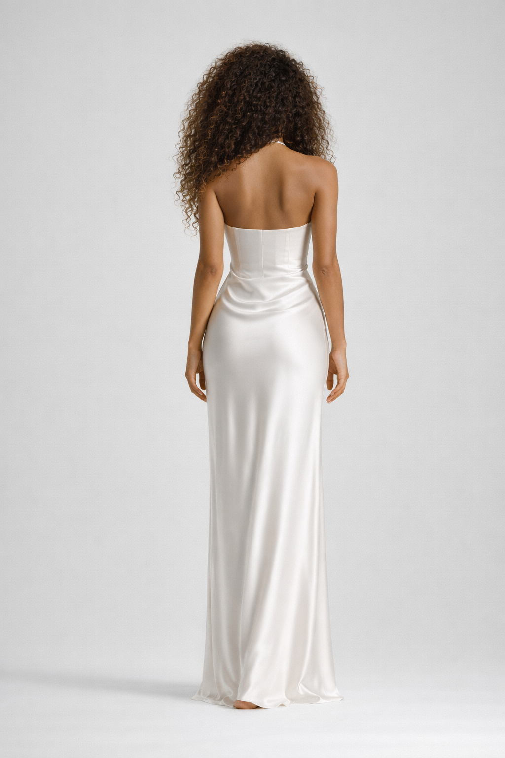 Serafina Silk Drape Dress