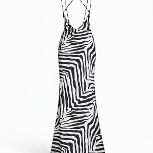 Zahara Zebra Maxi Dress