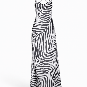 Zahara Zebra Maxi Dress