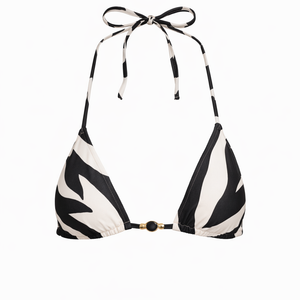 Solara Print Bikini & Sarong Set (Red Tie-Dye / Zebra)