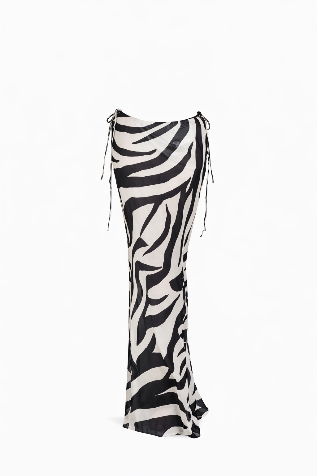 Solara Print Bikini & Sarong Set (Red Tie-Dye / Zebra)