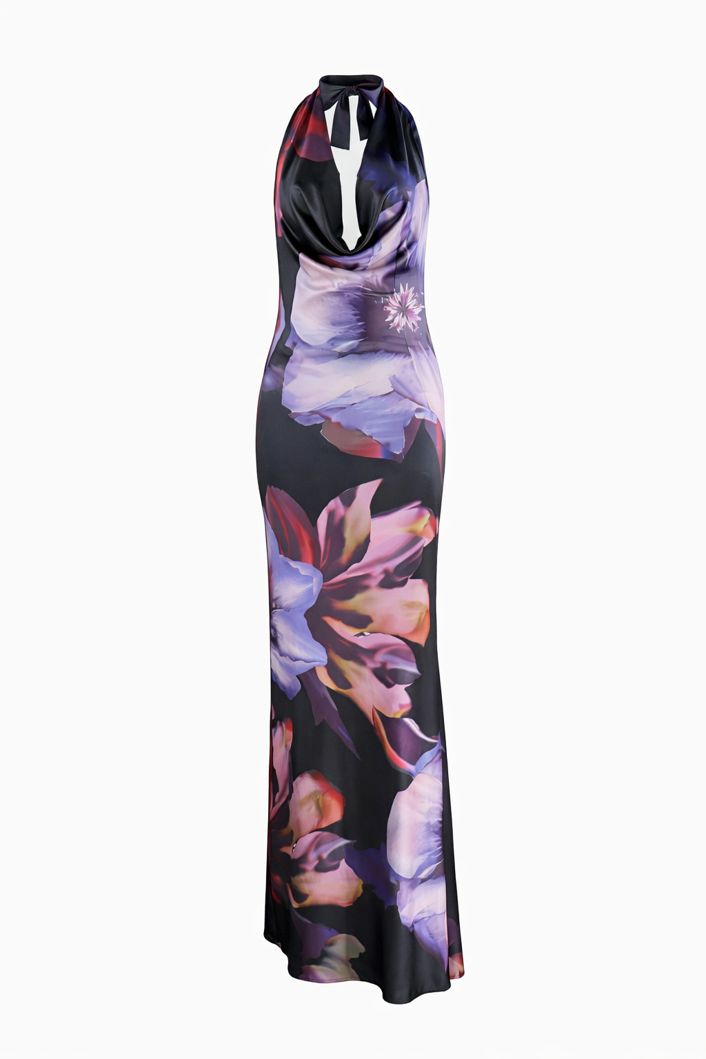 Santorini Neckholder Maxikleid
